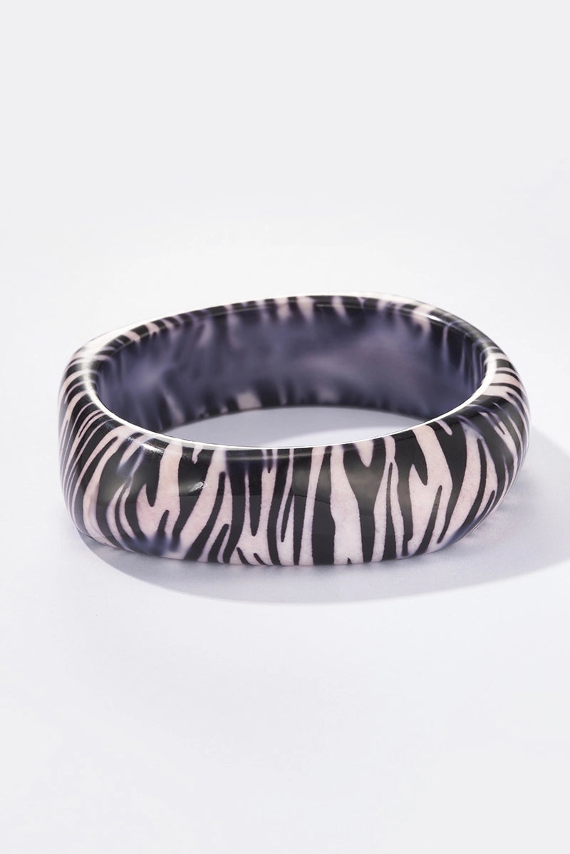 Bracciale SELVA – Bracciale Donna Rigido con Fantasia Animalier