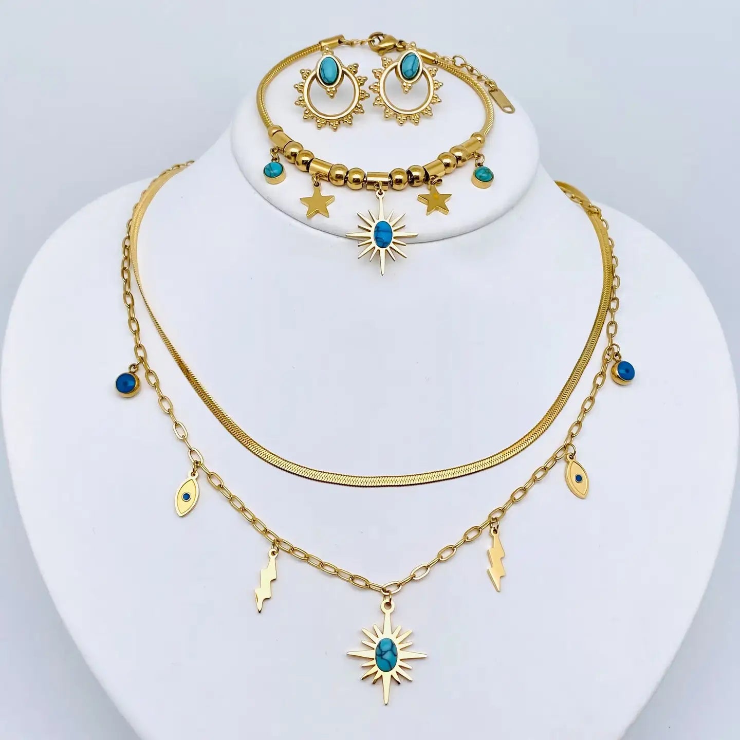 Collana Aurea Stella in Acciaio Inossidabile - Eleganza e Durata