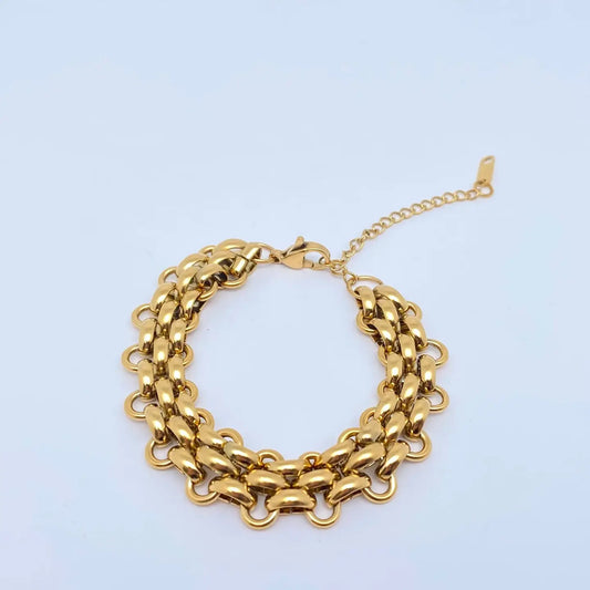 Bracciale DIVINA – Acciaio Inossidabile Placcato Oro