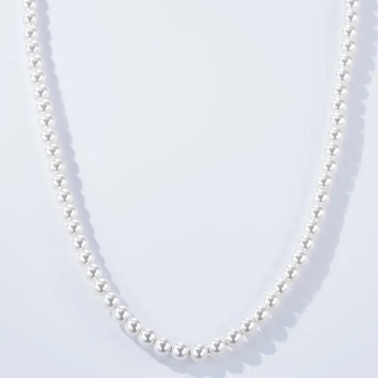 Collana gioia di perle | Chiusura in Acciaio Inox disponibile sia in Oro che in Argento