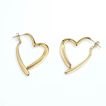 Orecchini Golden Heart