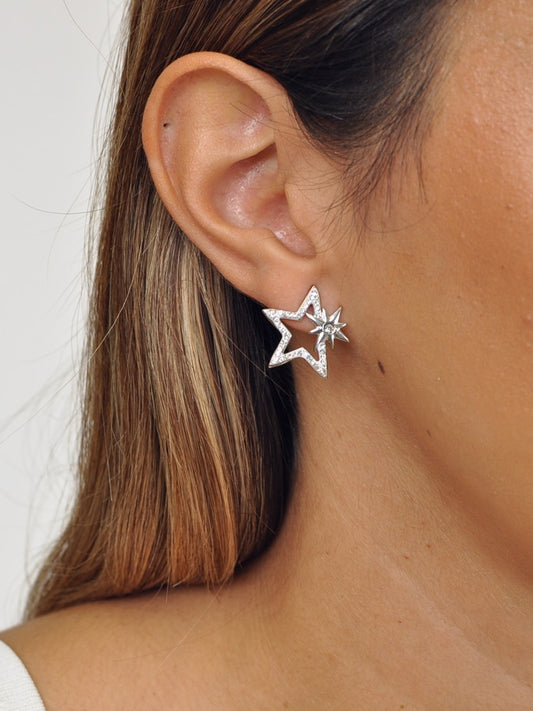 Starlight – Orecchini Silver con Zirconi